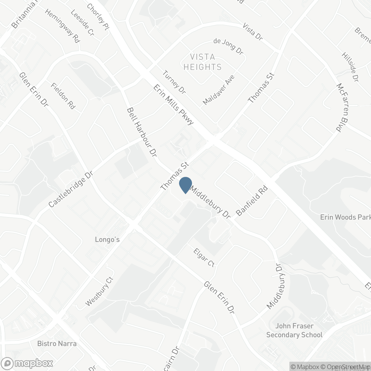 5576 MIDDLEBURY DRIVE, Mississauga, Ontario L5M 5G8
